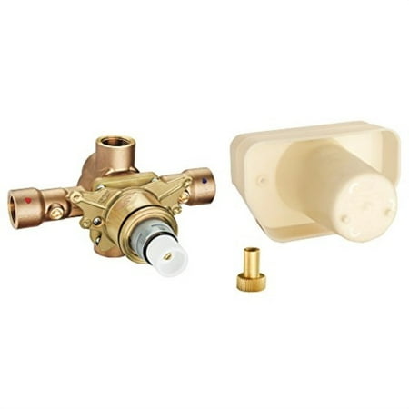 - Grohe 34 397 000 3/4-Inch Grohtherm Thermostat Rough-In Valve with Service Stops