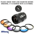 thumbnail image 6 of 43mm 6 Piece Multi-Coated Professional Gradual Color Filter Kit with Protective Wallet, 6 of 9