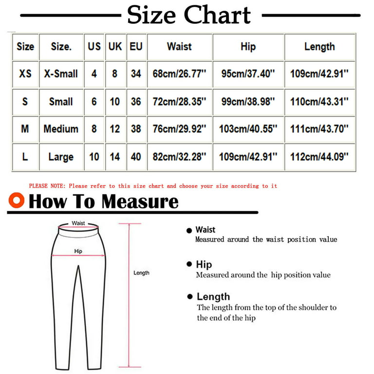 Mrat High Waisted Pants Women Full Length Pants Jeans Ladies Loose Casual  Jeans Fashion High-Waist Printed Straight Trousers Pants for Female Blue S  