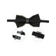 thumbnail image 2 of CORBATA DE LAZO AJUSTABLE PREATADA PARA HOMBRES DIAMANTE INSPIRADOR MODA PARA BODA FIESTA NEGOCIOS ORO, 2 of 5