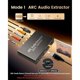 thumbnail image 3 of Extractor de Audio ARC HDMI DAC – Convertidor Digital a Analógico de 192kHz, Entrada Óptica/coaxial, Salida Estéreo Óptica/rca/3.5mm, Compatible con PS3/PS4/HDTV/DVD, Incluye 4 Cables, 3 of 12