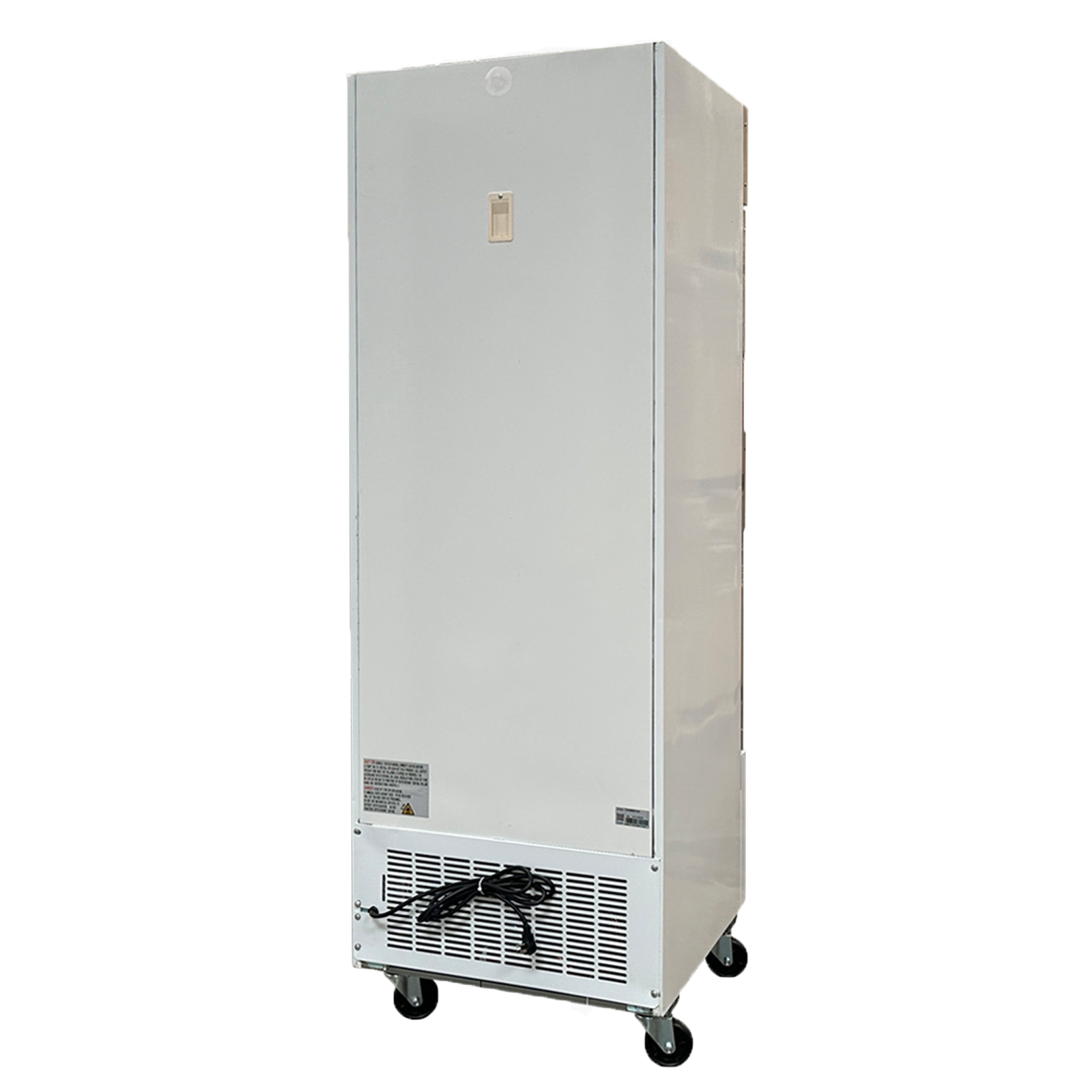 27 in. Auto-Defrost Singe Glass Door Stainless Steel Commercial Freezer 13 Cu. Ft. Commercial Merchandiser Display Freezer