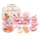 thumbnail image 2 of Juguete Juego de Té para Niñas, Juego de Té para Niños, Juego de Té de Princesas, Juego de Té de Hojalata para Niños, Tazas, Tetera, Pasteles de Plástico AMMAO TOY230209-1486toy, 2 of 2
