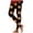 Black-1, variant on Thanksgiving Leggings for Women Elastic High Waist Tummy Control Festive Print Tights Pants Workout Yoga Pants