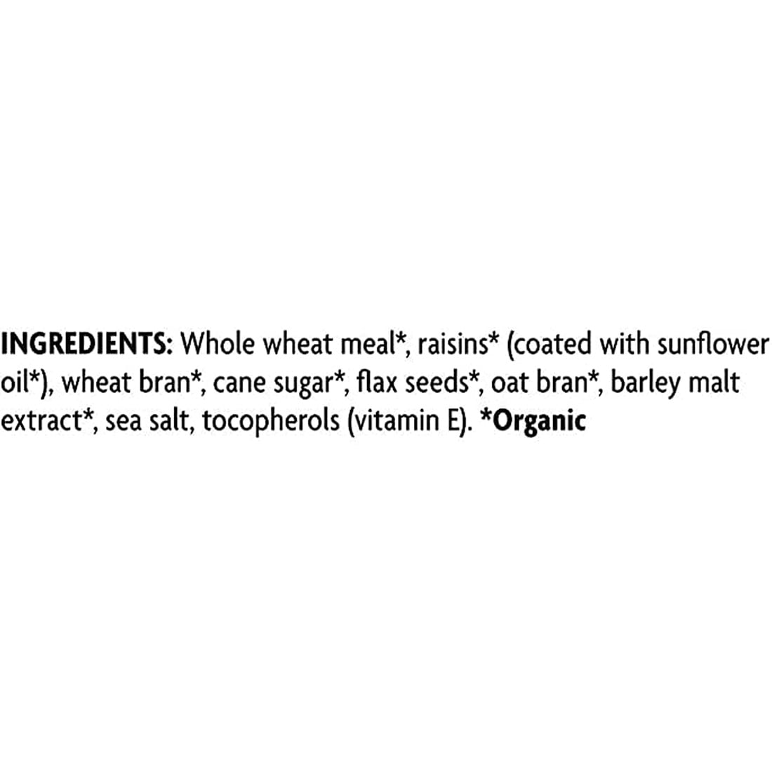 Nature's Path Organic Flax Plus Cereal Raisin Bran 14 oz Pack of 3