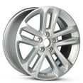 thumbnail image 2 of For 2011-2017 Ford Explorer 18 Inch Painted Silver Rim - OE Direct Replacement - Road Ready Car Wheel, 2 of 5