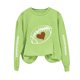 thumbnail image 2 of Ailaofu Football Sweatshirts for Women Oversized Crewneck Sweatshirt Cute Crewnecks Holiday Long Sleeve Rugby Sweat Shirts, 2 of 4