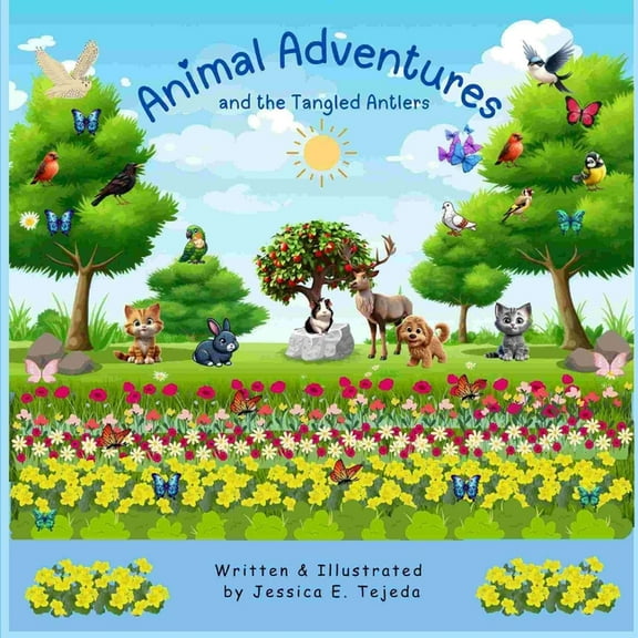 Animal Adventures and the Tangled Antlers, (Paperback)