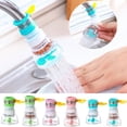 thumbnail image 1 of Flmtop Universal Anti-Splash Water-Saving Home Kitchen Tap Water Purifier Faucet Filter, 1 of 7