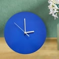 thumbnail image 4 of Reloj de pared moderno, silencioso, sin tictac, reloj azul, movimiento de barrido, con pilas para mitorio, , habitación de , Redondo Baoblaze Reloj de pared, 4 of 8