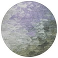 thumbnail image 2 of Addison Rugs Chantille Indoor/Outdoor Transitional Abstract Lavender Washable Round Rug, 8' x 8', 2 of 6