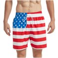 thumbnail image 2 of Lilgiuy Summer Surfing Swimming Pants Men's Adult Low Waist Boxer Shorts Fashion for 2022 Spring Winter, 2 of 5