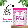 thumbnail image 2 of Leely Chai Masala Chai Loose Leaf. Organic Assam Black Tea with whole spices, Small Batch, Authentic Brew or Steep – 4 OZ, 20 Cups, 2 of 7