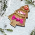 thumbnail image 5 of Tahtuvzn School Christmas Decorations Indoor Comment on The Image Download Wood Serving Tray Snowman Shaped Wooden Platter Food Charcuterie Board, 5 of 5