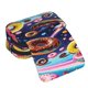 thumbnail image 4 of Disketp Space Colorful Donut Estuche de Lápices de Doble Capa con Tapa Abatible y Cremallera, Organizador Escolar para Adolescentes y Adultos, 4 of 7