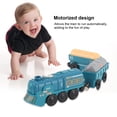 thumbnail image 4 of Set Battery Operated  Simple To Operate Simulation Electric Steam Locomotive  Set Toy for Boys Girls, 4 of 7