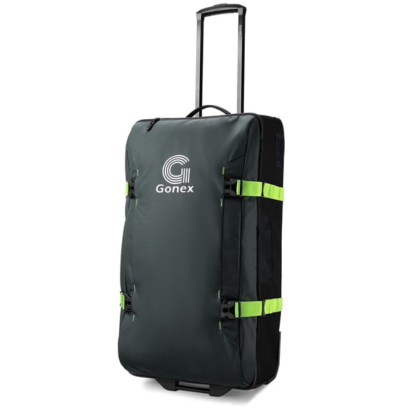 Gonex 30-Inch Large Rolling Duffel Bag with Wheels, Water Repellent Lightweight Wheeled Travel Duffle Luggage with TSA Lock & Telescopic Handle