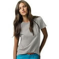 thumbnail image 1 of Hanes ComfortSoft T-Shirt à Col Rond en Jersey Coupe Décontractée pour Femmes, m, Acier Pâle, 1 of 3