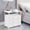 WHITE, variant on JUIKURY 3 Wooden Drawers Night Stand, 27 Inch White Wide Nightstand with Charging Station and Adjustable Drawers, Small Dresser for Closet, Bedside Table for Living Room/Bedroom/Office
