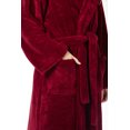 thumbnail image 4 of Women's Hooded Fleece Plush Robe Turkish Bathrobe, 4 of 4