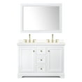 thumbnail image 3 of Wyndham Collection Wcv232348d-Qtz-Us3m46 Avery 48" Free Standing Double Basin Vanity Set -, 3 of 7