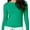 Spearmint, variant on Adar Underscrubs for Women - Long Sleeve Underscrub Comfort Tee