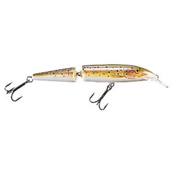 J07TR 2.75 in. Jointed Minnow Fishing Lure, Brown Trout