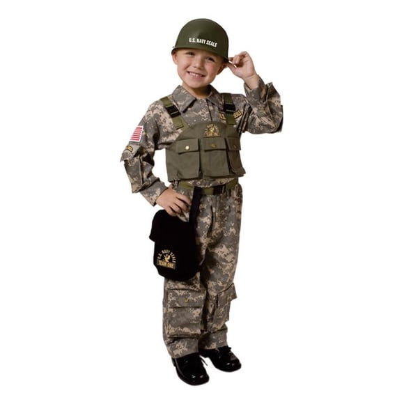Navy Seal Army Special Forces Costume - Extra Large - Age Group 16-18 Years