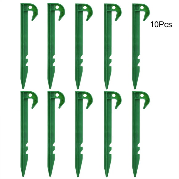 Ground Cover Kit 10PCS Garden Weed Control Fabric w/ Shade Net & Plastic Stakes