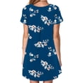 thumbnail image 3 of JINMGG 2026 Summer Dresses under $10.00 Women鈥檚 Casual Summer T Shirt Dress Loose Short Sleeve Tunic Dress with Pockets for Women, 3 of 5