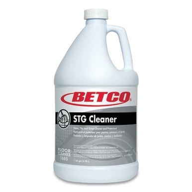 Betco Stone, Tile, Grout Cleaner & Protectant, Pleasant Scent, 1 Gal Bottle, 4/Carton