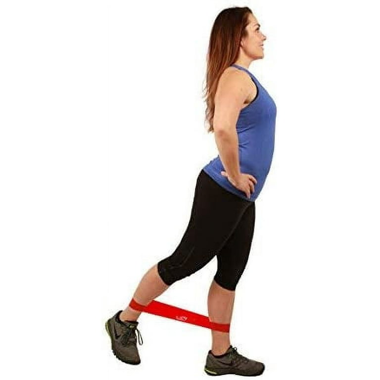 Fit Simplify Resistance Loop Exercise Bands with Instruction Guide and  Carry Bag, Set of 5