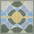 thumbnail image 5 of SAFAVIEH Soho Juliet Abstract Wool Area Rug, Grey/Multi, 7'6" x 9'6", 5 of 8