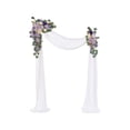 thumbnail image 1 of Becaristey Lasting Memories With Artificial Flowers And Chiffon Arch Curtains Timeless A8, 1 of 6