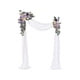 thumbnail image 2 of Yuarrent Lugar de la boda Flores de seda y cortinas de de gasa equipadas con correas ajustables con cremallera y capas ricas Kits de decoración para fiestas A8, 2 of 6