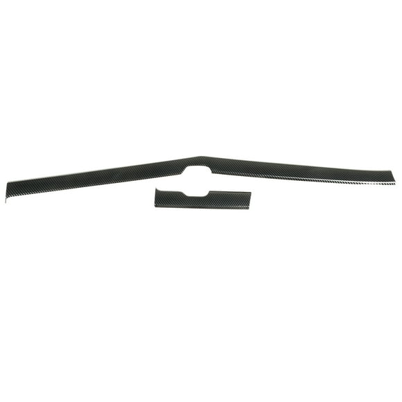 Central Control Trim Cover, Rust Proof Car Central Control Trim Carbon Fiber Style For Vehicle