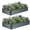 6x3x1ft(2Pack), variant on INNOSTAGE 6x3x2 ft Galvanized Raised Garden Bed Kit, Large Metal Planter Box Outdoor, for Garden, Backyard, Patio