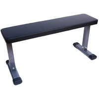 Everyday Essentials Steel Frame Flat Weight Training Exercise Bench