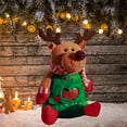 thumbnail image 3 of Franhais Christmas Candy Apple Bag Santa Claus/Snowman/Deer Gift Doll Bags Holiday Treat Bags for Party Decoration Supplies, 3 of 6