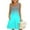 Sky Blue#026, variant on Dresses for Girls Spring Sleeveless Sundress Beach Gradient Tank Dress Fashion Crew Neck Cover Up Dress with Pockets Vermilion 12-13