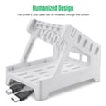 thumbnail image 3 of Support Thermique pour Imprimante d'Étiquettes, Porte-Étiquettes pour Rouleaux et Pli en Éventail, Expédition et Emballage, Étiquettes Compatibles avec les Imprimantes d'Étiquettes de Bureau Compatibles avec Barcode Express Impression d'Étiquettes Envoi Postal Étiquetage, 3 of 8