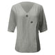 thumbnail image 5 of Camisa informal de corte regular para mujer: poliéster de fácil cuidado, manga larga, ideal para combinar con vaqueros en cualquier época del año., 5 of 5