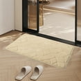 MICLOZYT Bathroom Floor Mat,Fit Under Door Non Slip Rubber Backed