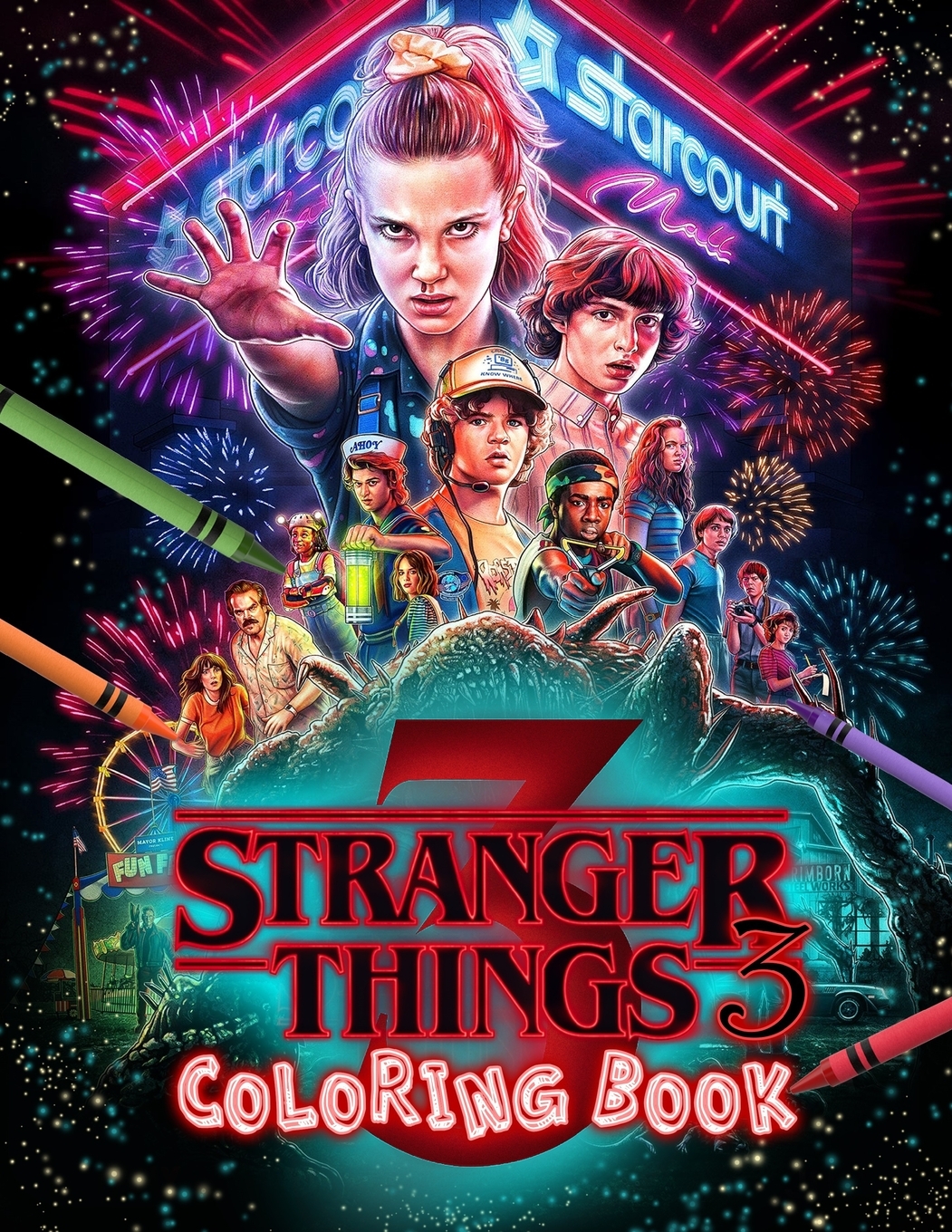 Stranger Things 3 Coloring Book Stranger Things Coloring Book Jumbo Stranger Things 3 Coloring Book Stranger Things Coloring Book Jumbo