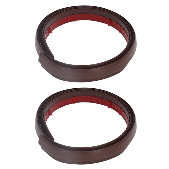 Kit de 2 topes de puerta de TPVC de 3 capas para bloquear el ruido y el ruido, para el hogar y la oficina, 50 mm/1,97 pulgadas