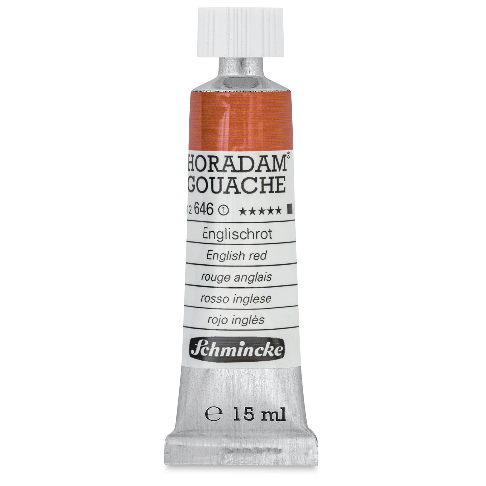 Buy Schmincke Horadam Artist Gouache English Red, 15 ml tube Online