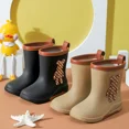 thumbnail image 4 of Botas de lluvia para niños, zapatos impermeables con dibujos de oso para niños y niñas, zapatos de agua antideslizantes, calzado para niños pequeños de China continental, 4 of 5