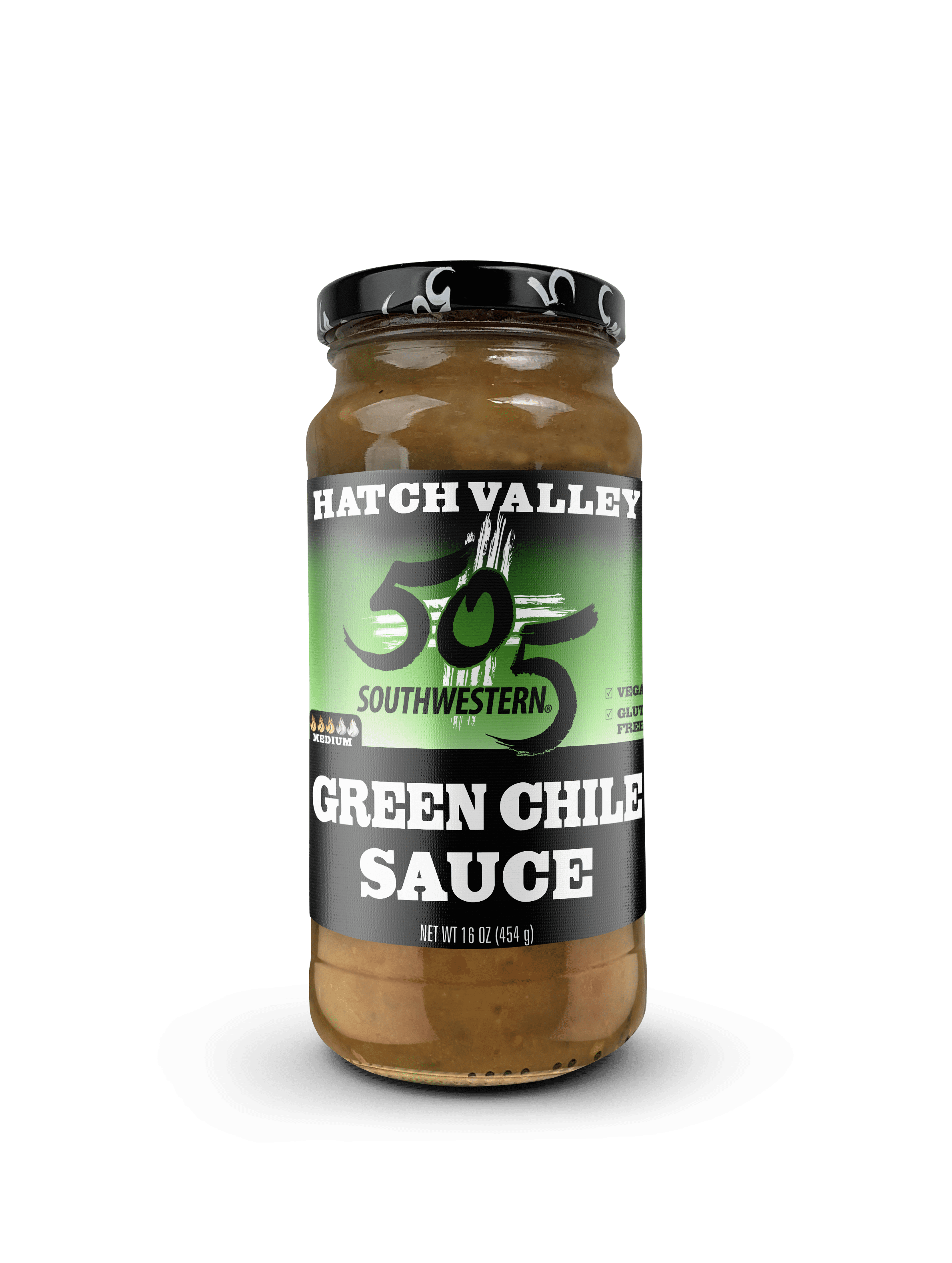 505 Southwestern Medium Green Chile Sauce, 16 oz