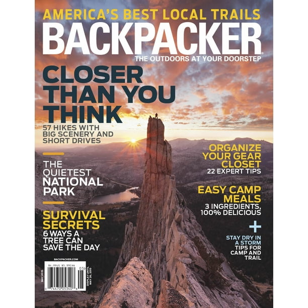 Backpacker Magazine Covers