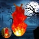thumbnail image 3 of Accesorios de Bola de Fuego Flotante de Halloween Sunnimix Dorado, 3 of 8